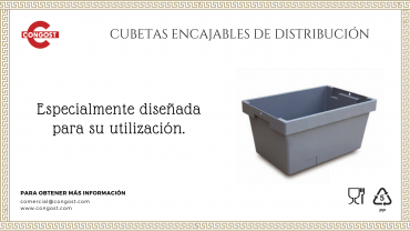 Nueva gama: Cubetas Encajables de Distribución