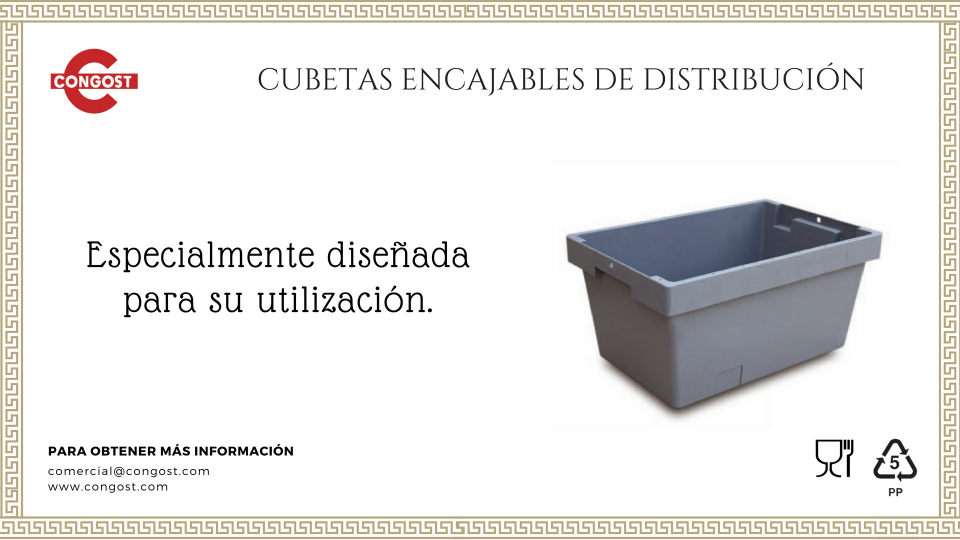 Nueva gama: Cubetas Encajables de Distribución