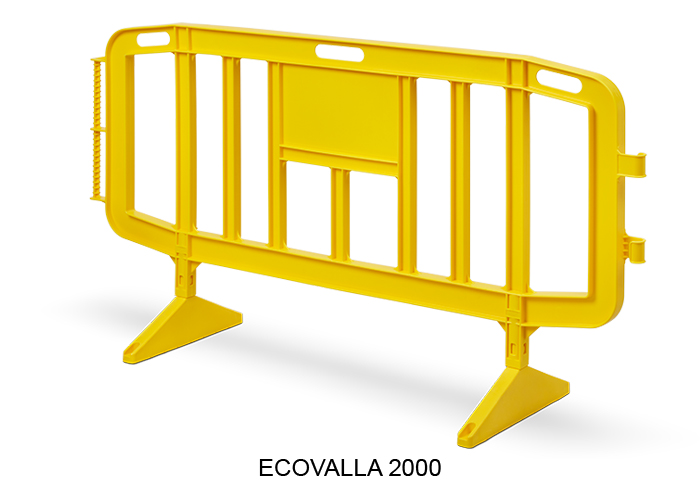 Vallas de plástico 2000