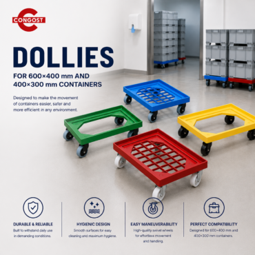 Dollies in the Food Industry: Hygiene, Safety and Efficiency in Material Handling