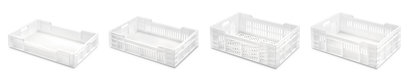 Stackable Containers with Spillway