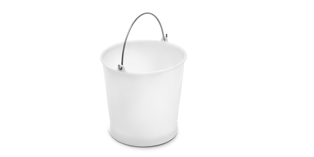 Secchio Industriale con Maniglia in Acciaio Inox