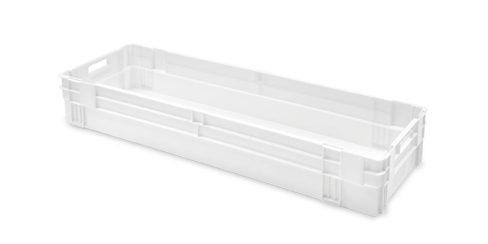 Euro-Drehstapelbehälter geschlossen