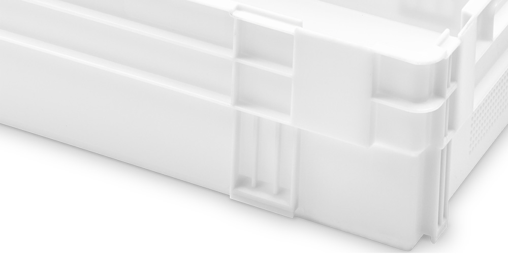 Euro-Drehstapelbehälter geschlossen