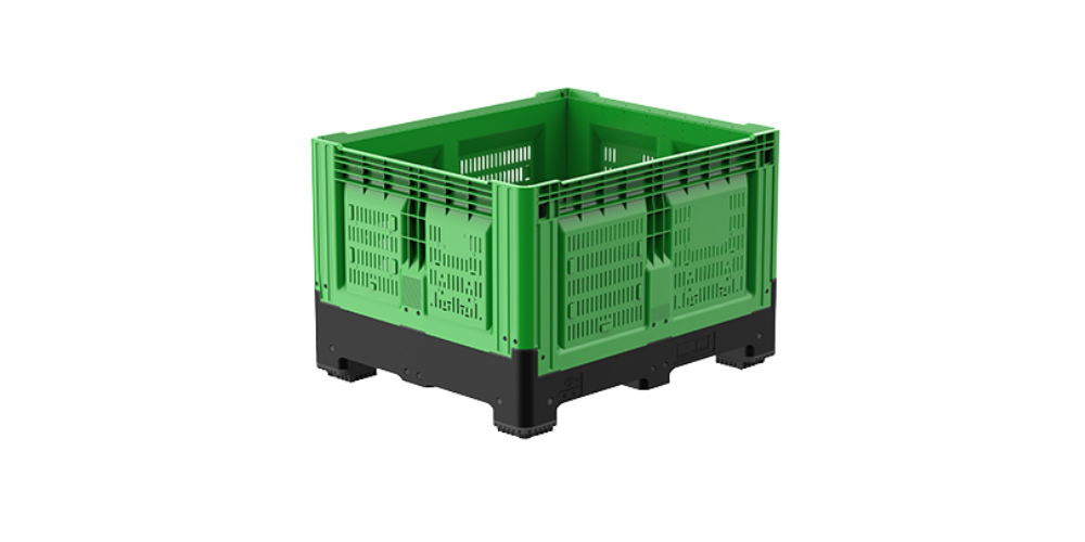 Smartbox Contenedor Plegable Perferado con 4 patas