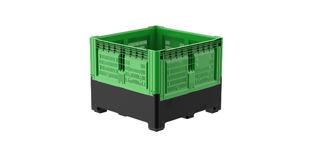 Smartbox Contenedor Plegable Perforado con 3 travesaños