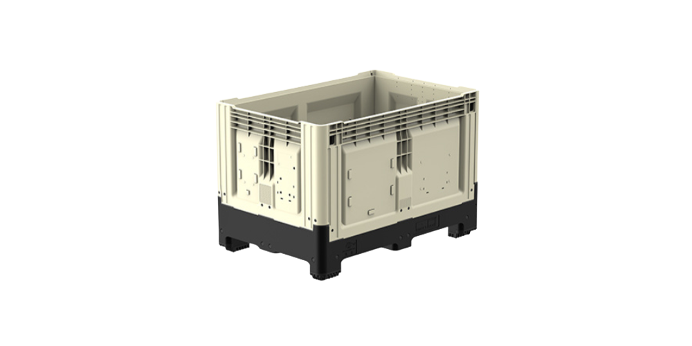 Smartbox Contenedor Plegable Cerrado con 4 patas