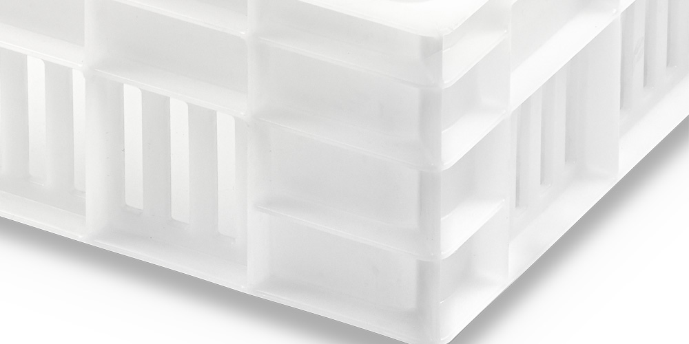 Cajón Ranurado Fondo Liso