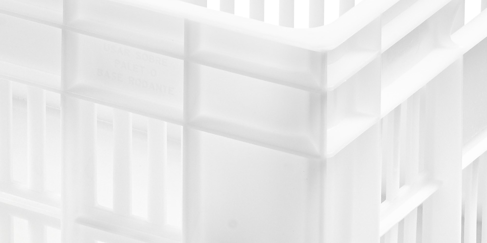 Bac fond plein, 2/3 parois ajourées