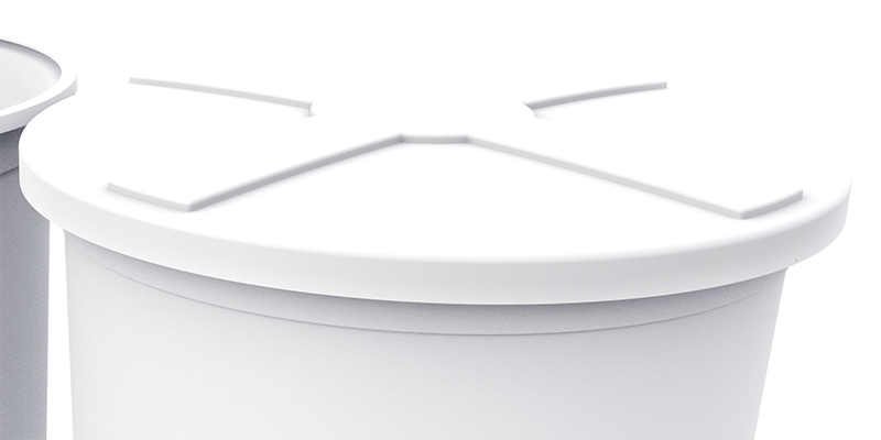 Deckel für konischen Tank 2000 Liter