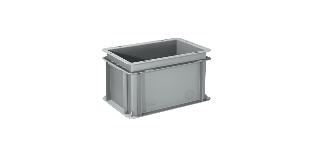Euro-Stapelbehälter mit geschlossenen Griffen