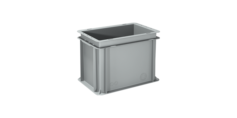 Euro-Stapelbehälter mit geschlossenen Griffen