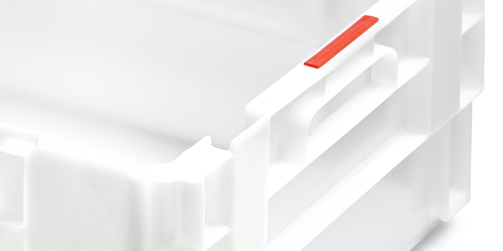 Euro-Drehstapelbehälter Seiten 1/4 durchbrochen und Boden geschlossen