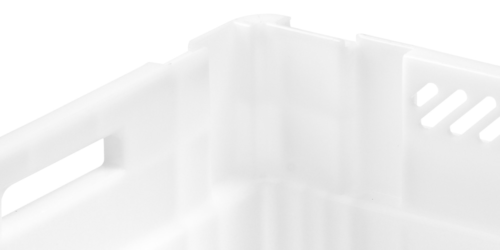 Euro-Drehstapelbehälter Seiten 1/4 durchbrochen und Boden geschlossen