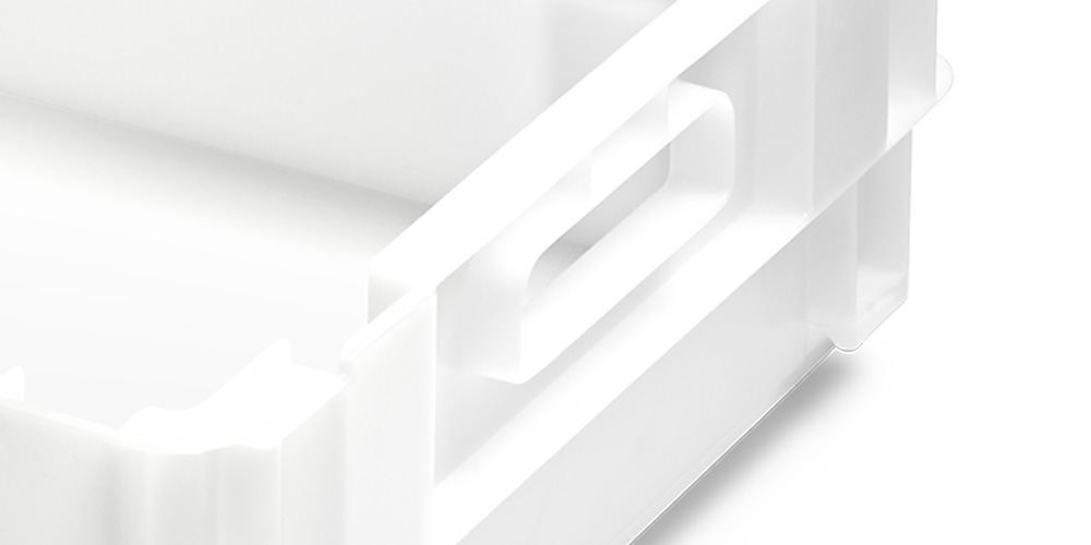 Euro-Drehstapelbehälter geschlossen