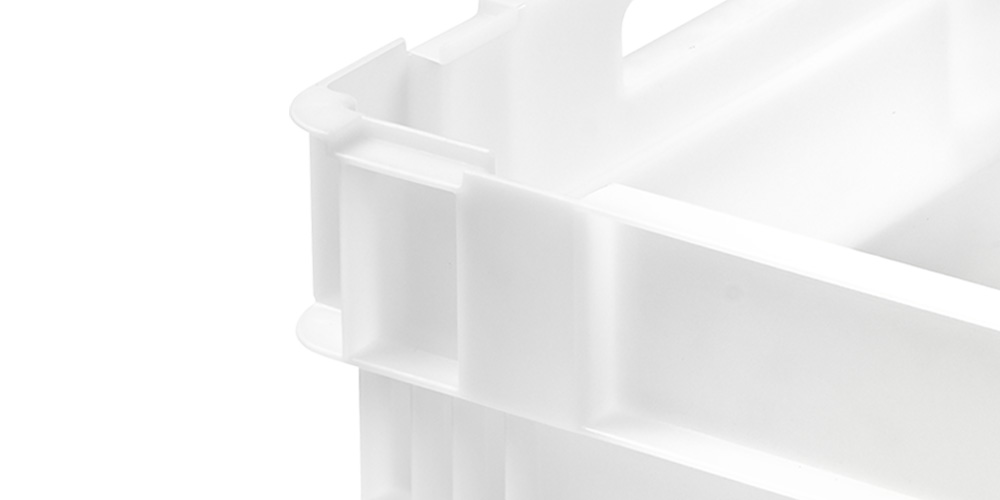 Euro-Drehstapelbehälter geschlossen