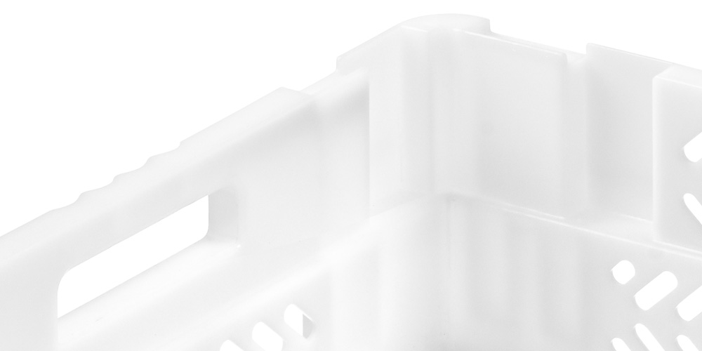 Contenitore Sovrapponibile e Inseribile Pareti Forate e Fondo Chiuso