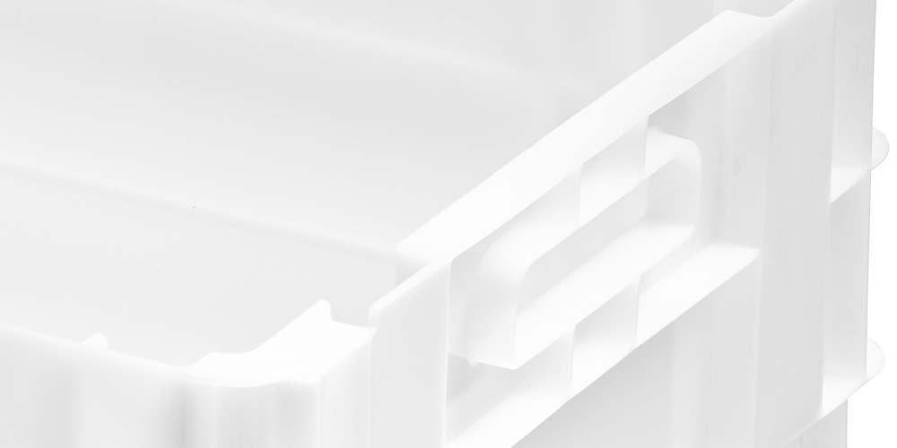 Euro-Drehstapelbehälter geschlossen