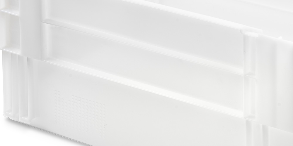 Euro-Drehstapelbehälter geschlossen