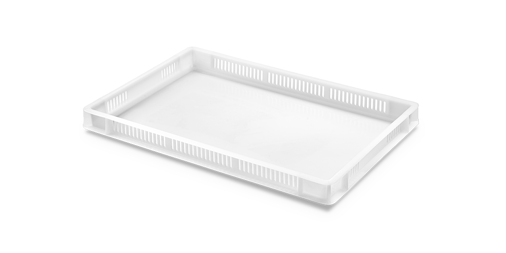 Contenitore Sovrapponibile Pareti Forate e Fondo Chiuso