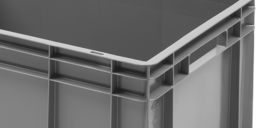 Euro-Stapelbehälter mit offenen Griffen