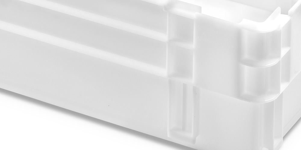 Euro-Drehstapelbehälter geschlossen