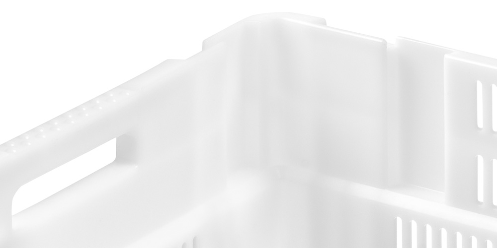 Euro-Drehstapelbehälter Seiten durchbrochen und Boden geschlossen