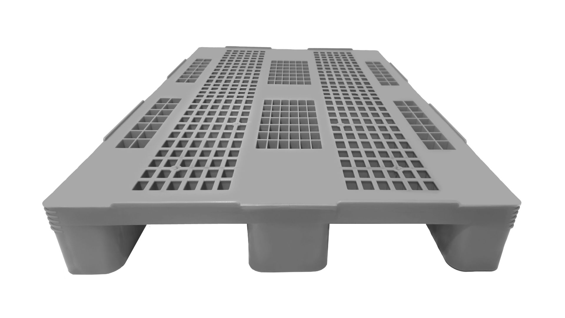 Palet 1200x800, perforado, 3 travesaños