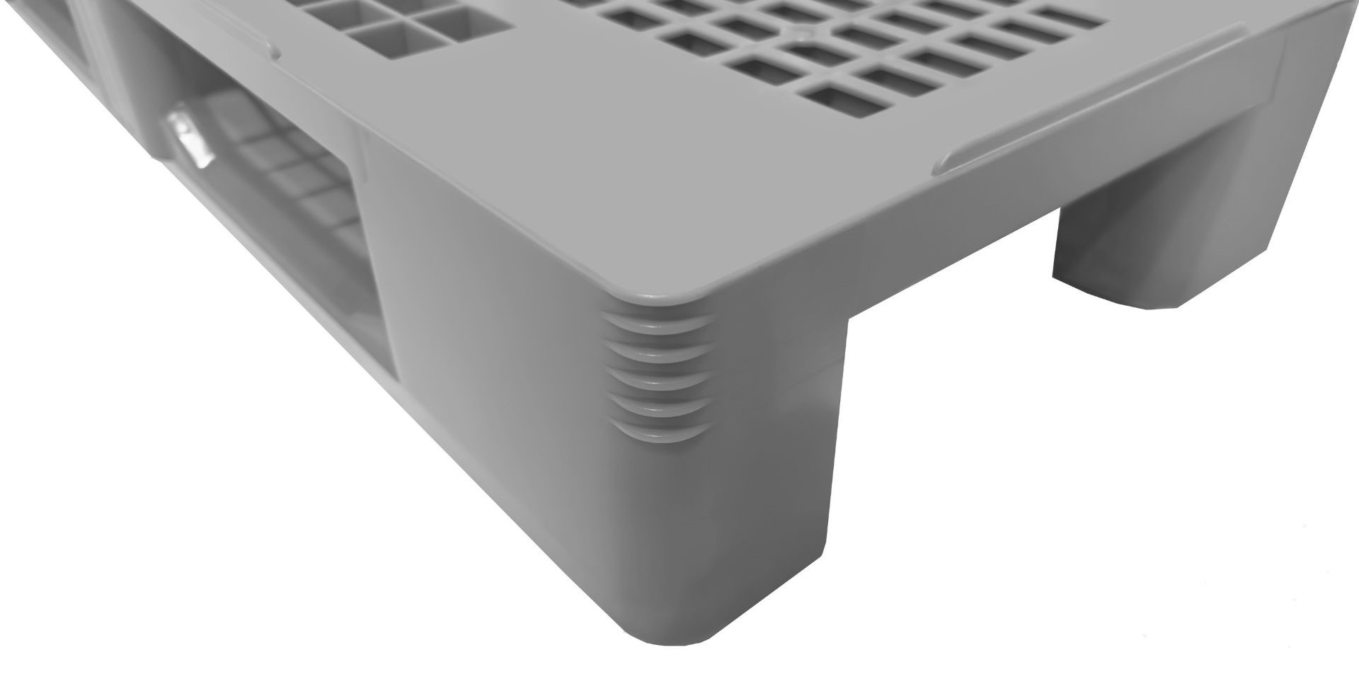 Palette 1200x800, ajourée, 3 semelles