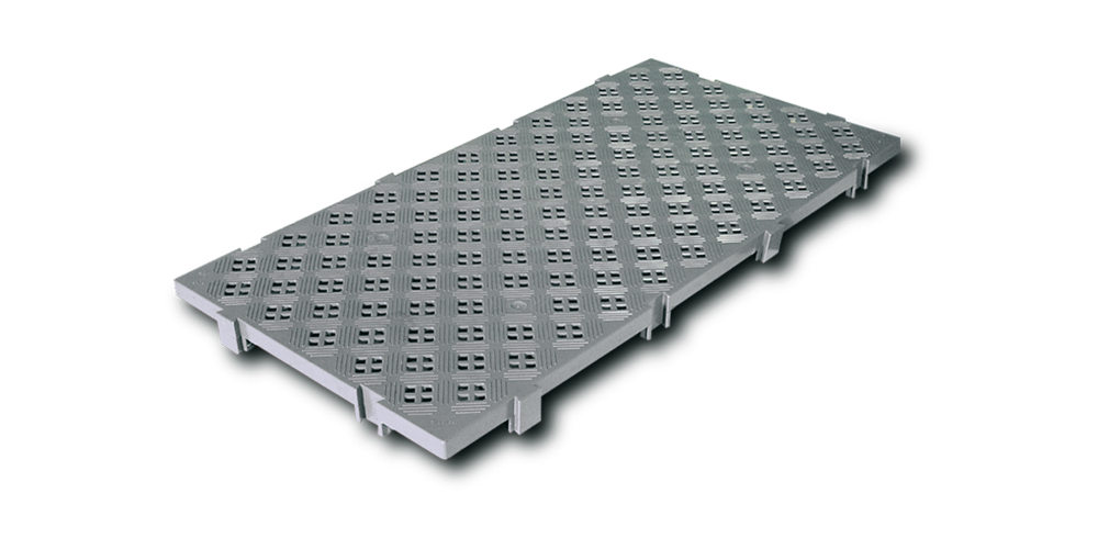 Rutschfeste Kunststoff Bodenfliese