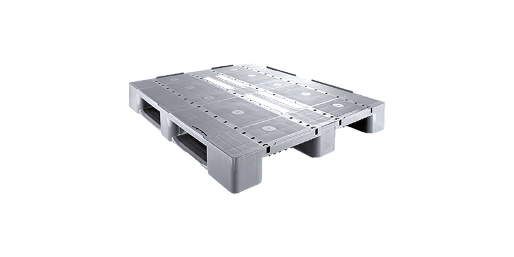 Palet 1200x1000, perforado, 3 travesaños abiertos