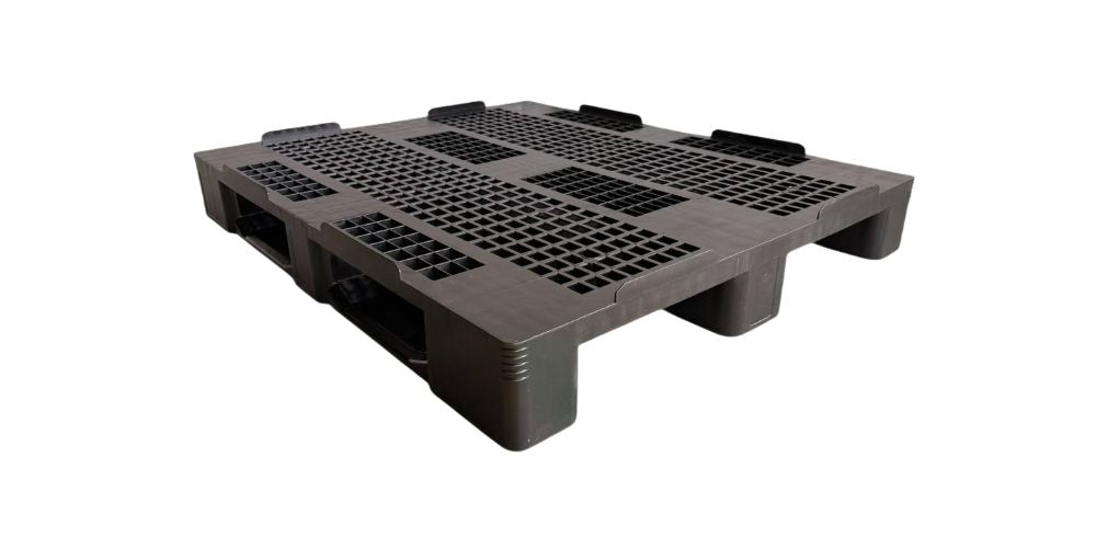 Pallet 1200x1000, open deck, 3 runners