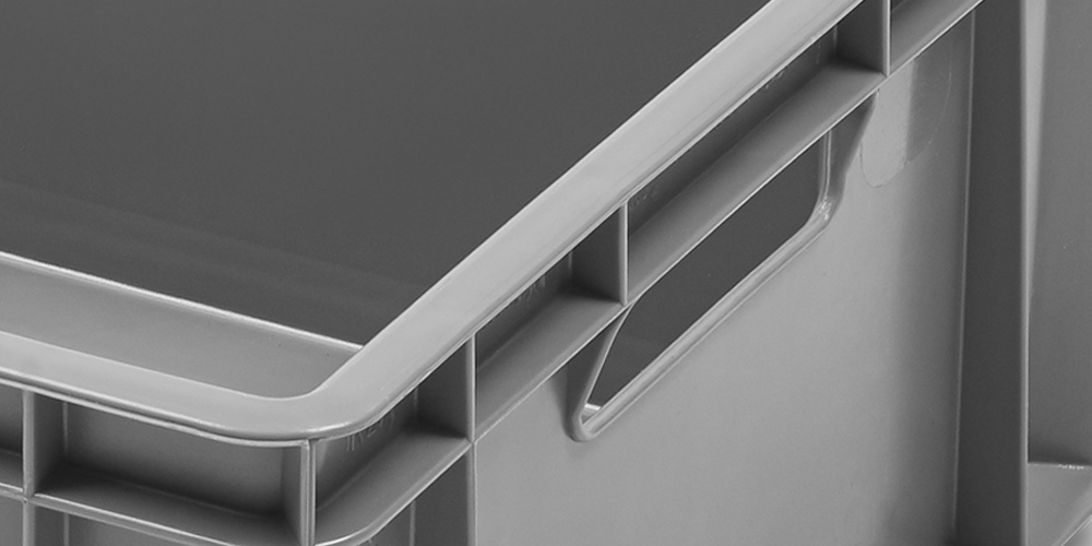 Euro-Stapelbehälter mit offenen Griffen