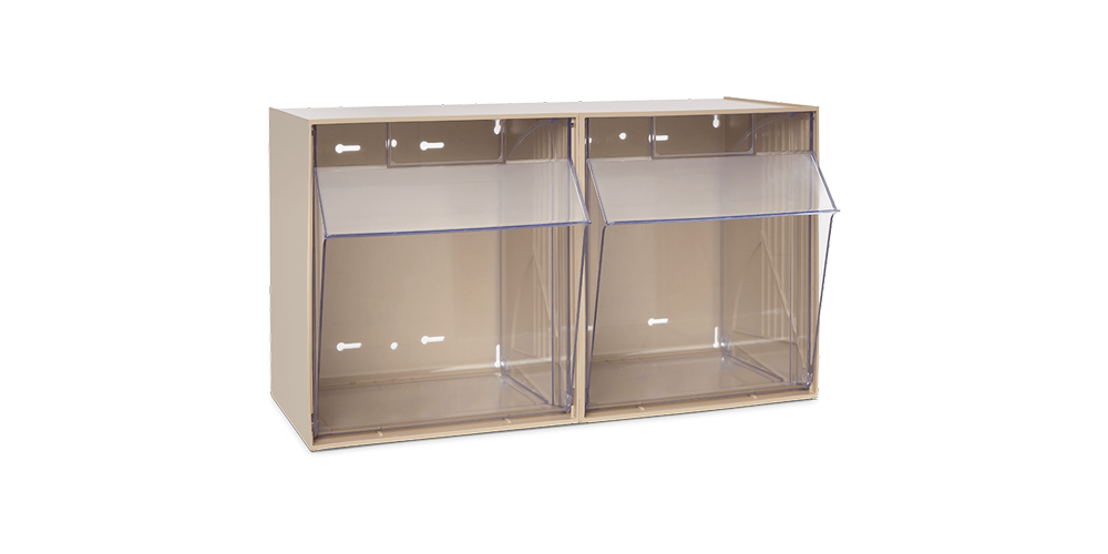 Kippkastenmodule mit 2 Behälter