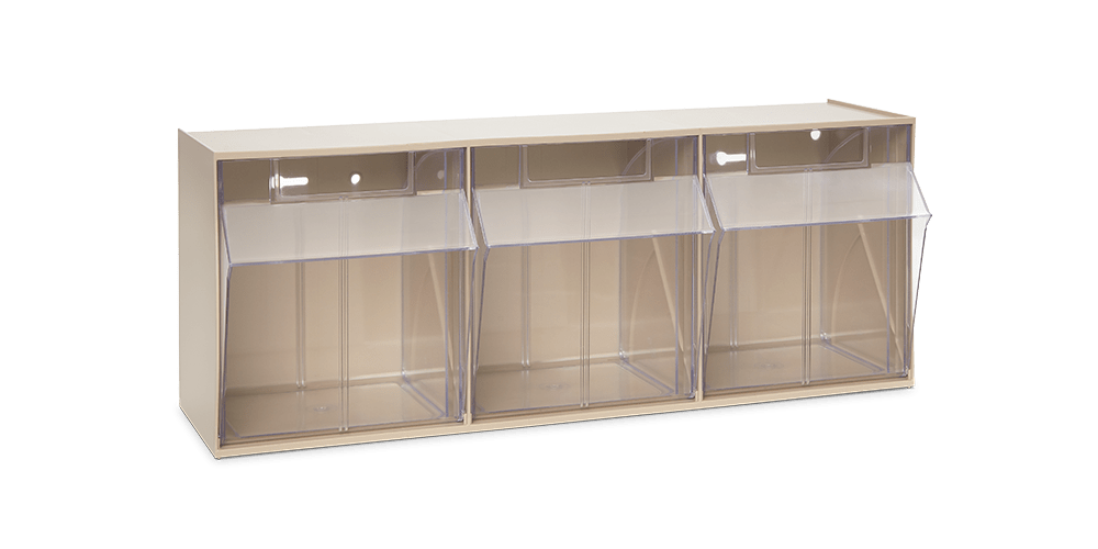 Kippkastenmodule mit 3 Behälter