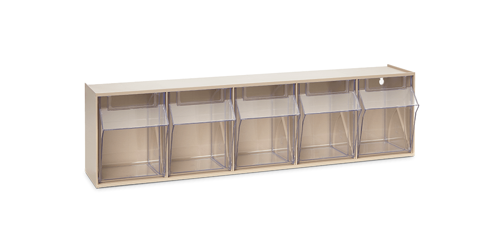 Kippkastenmodule mit 5 Behälter